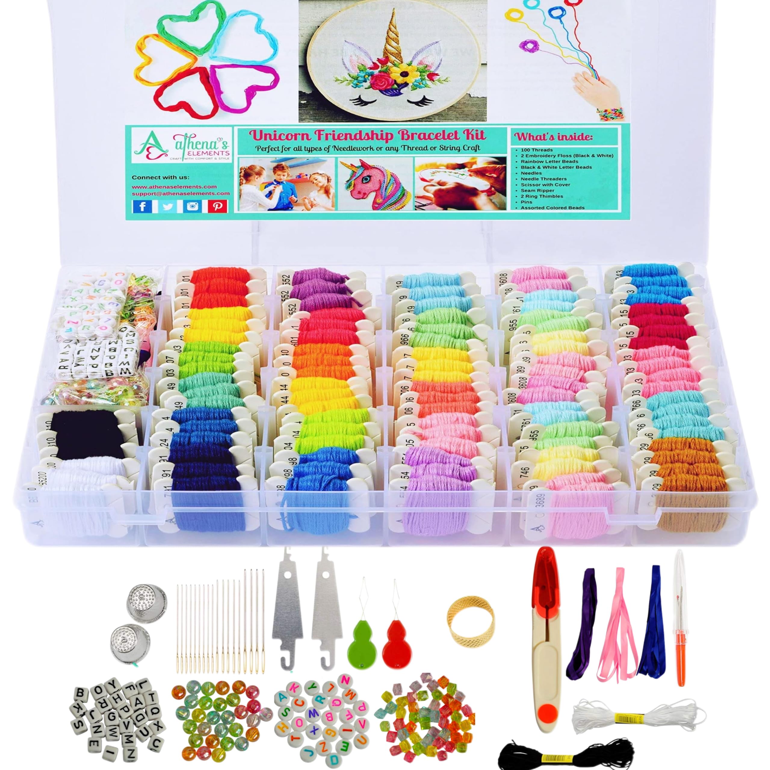 Athena's Elements Embroidery Kit