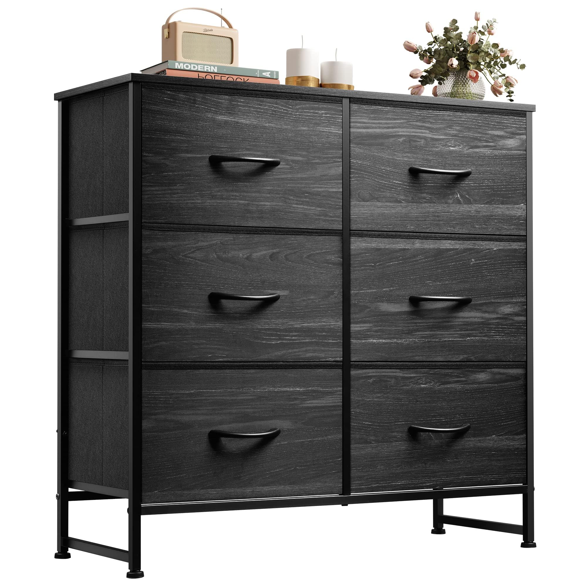 WLIVE 6-Drawer Fabric Dresser