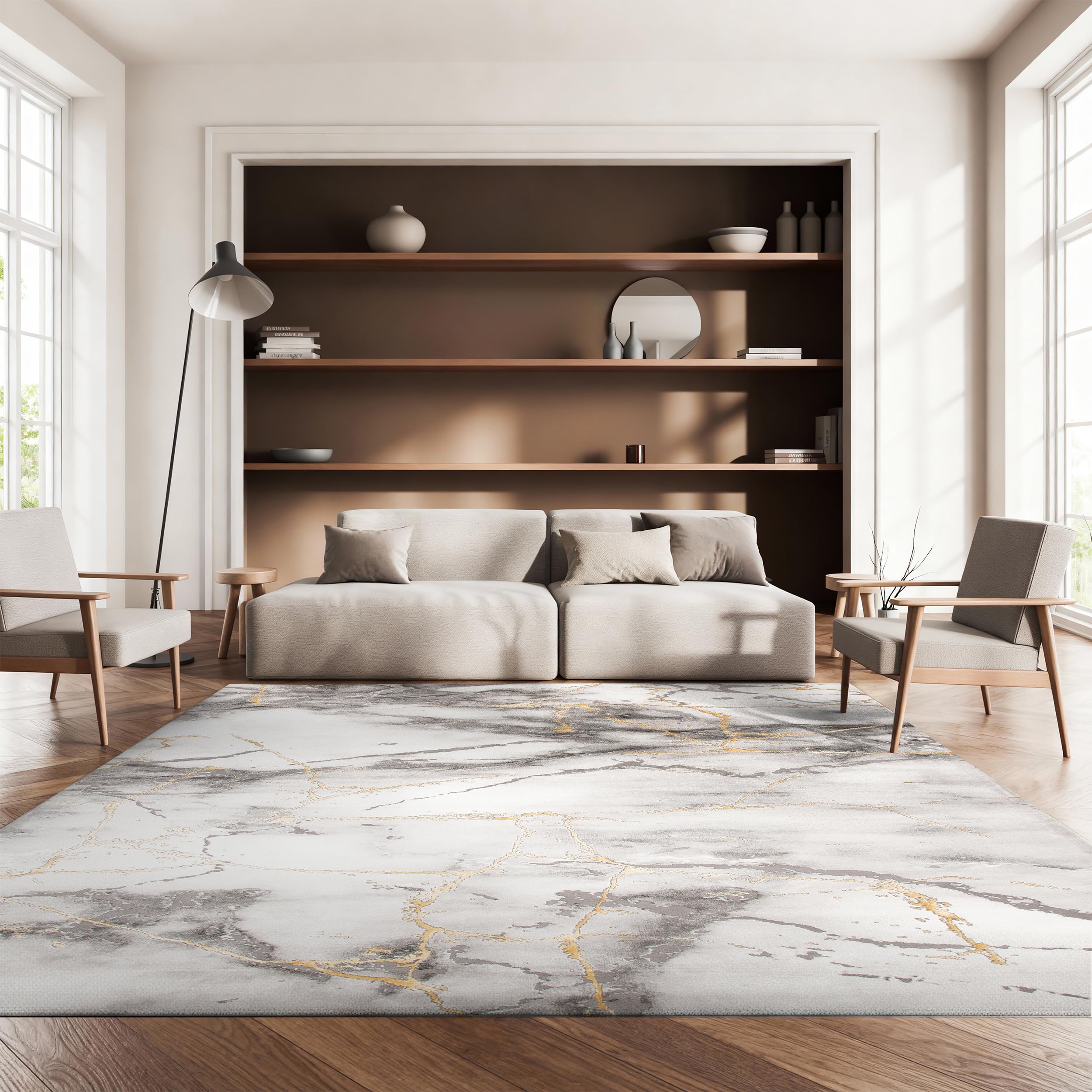 SAFAVIEH Craft Collection Abstract Rug 8x10