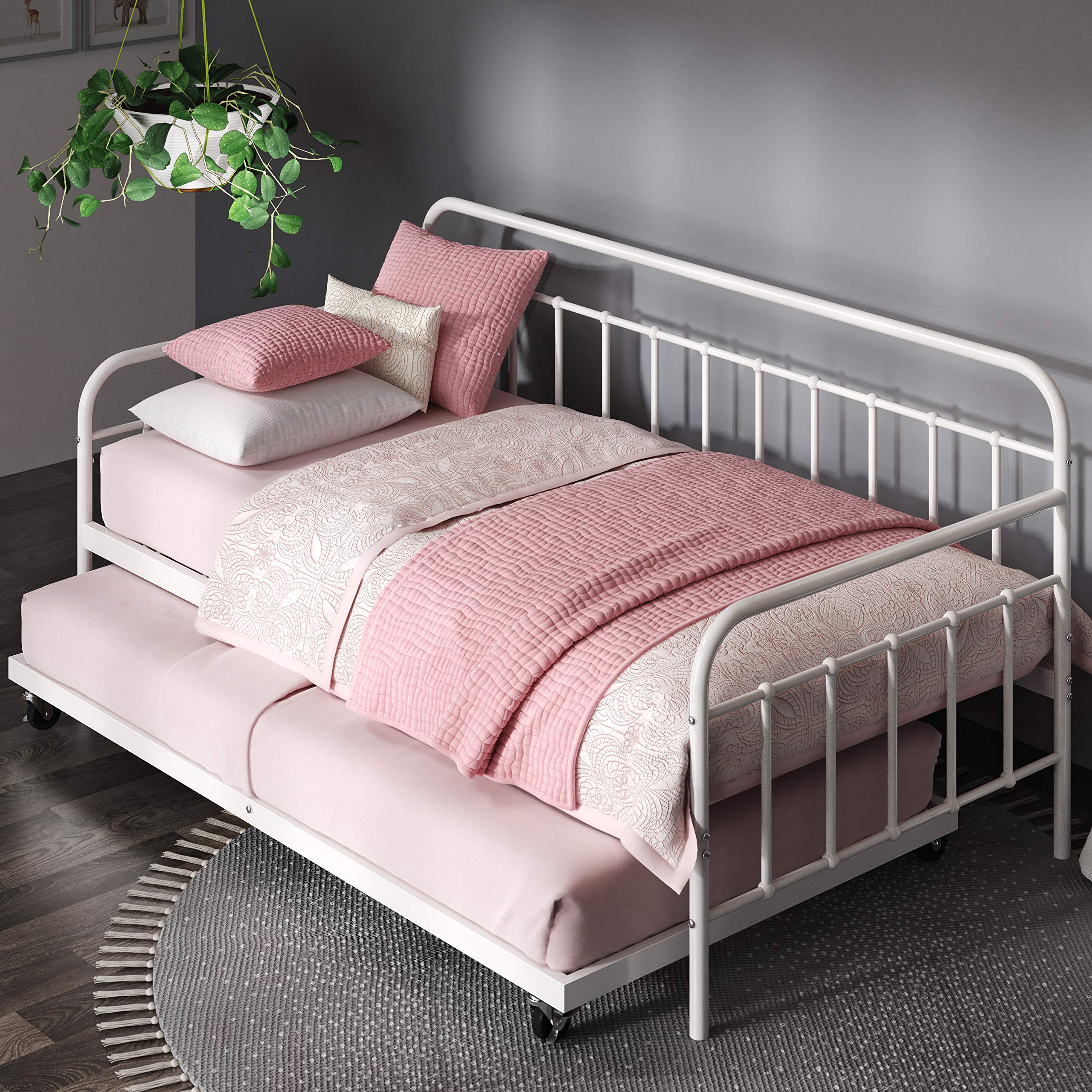Zinus Florence Twin Daybed and Trundle Frame Set