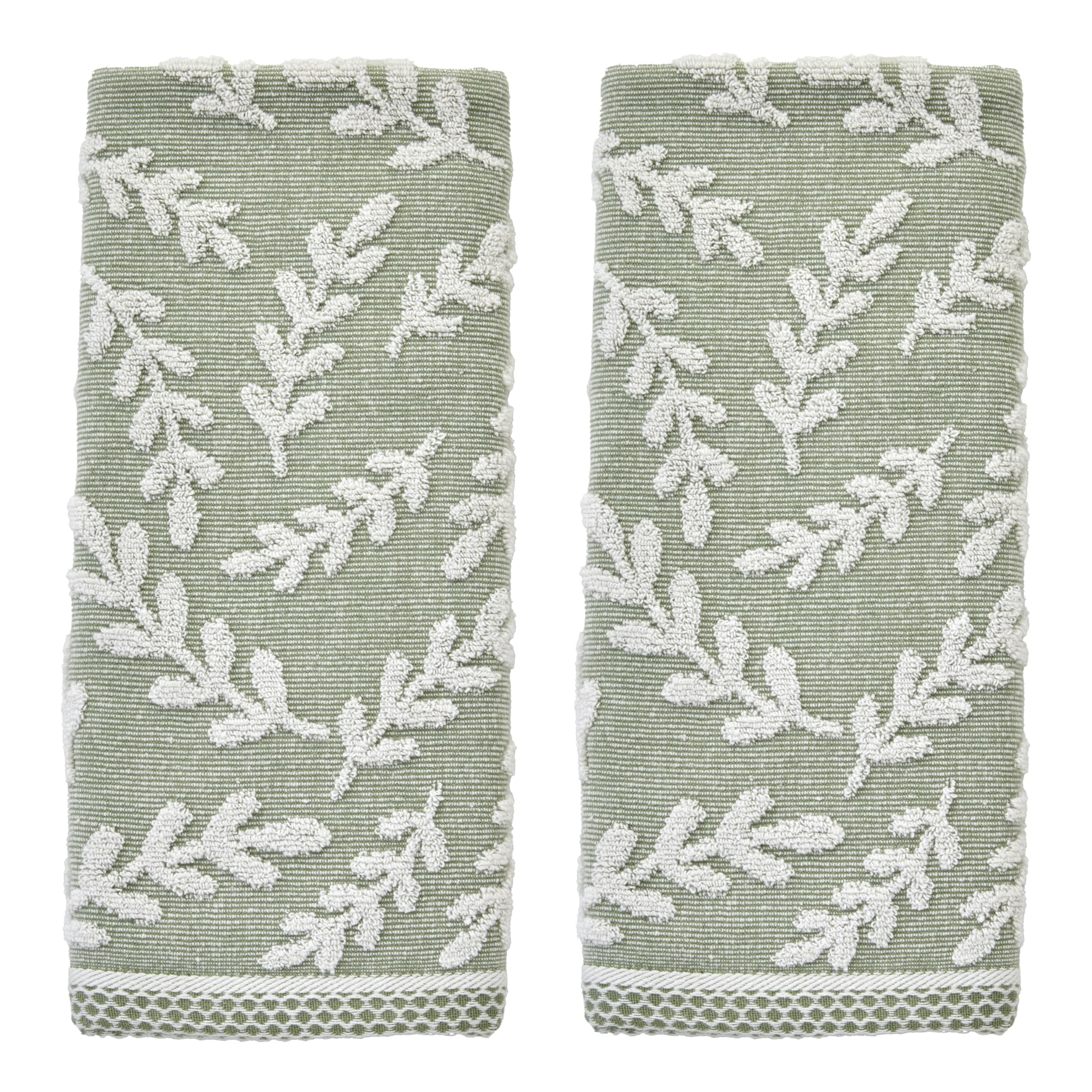 SKL Home Leaf Sprig Hand Towels