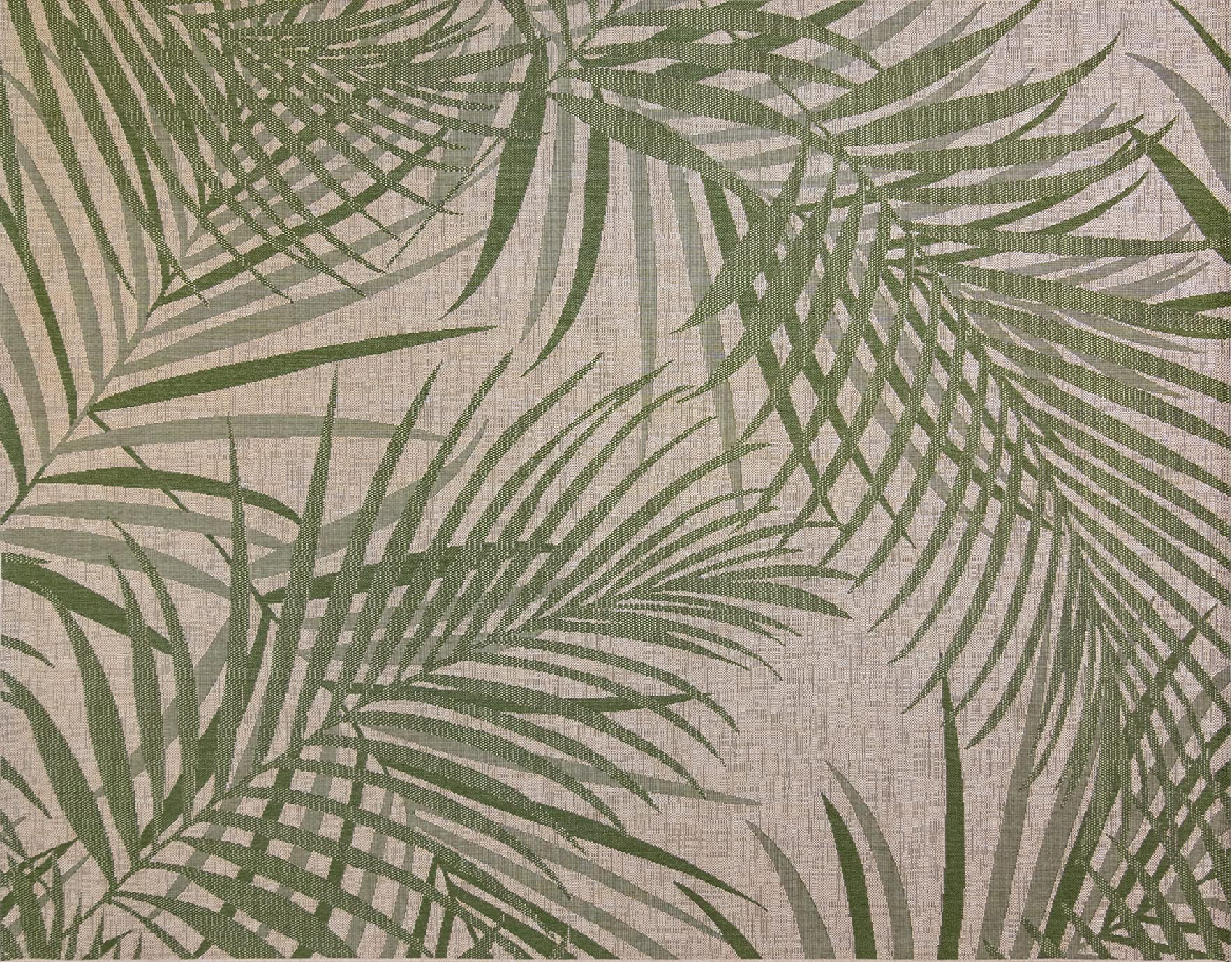 Gertmenian Royal Palm Flatweave Rug — Green