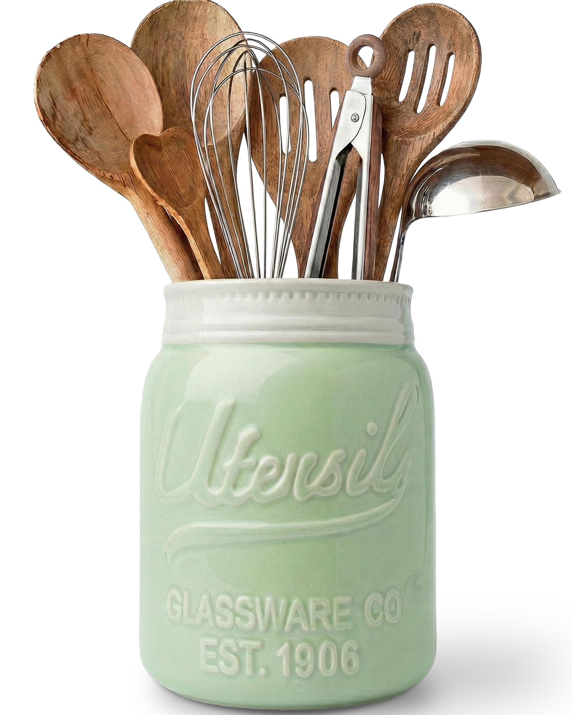 Comfify Mason Jar Utensil Holder