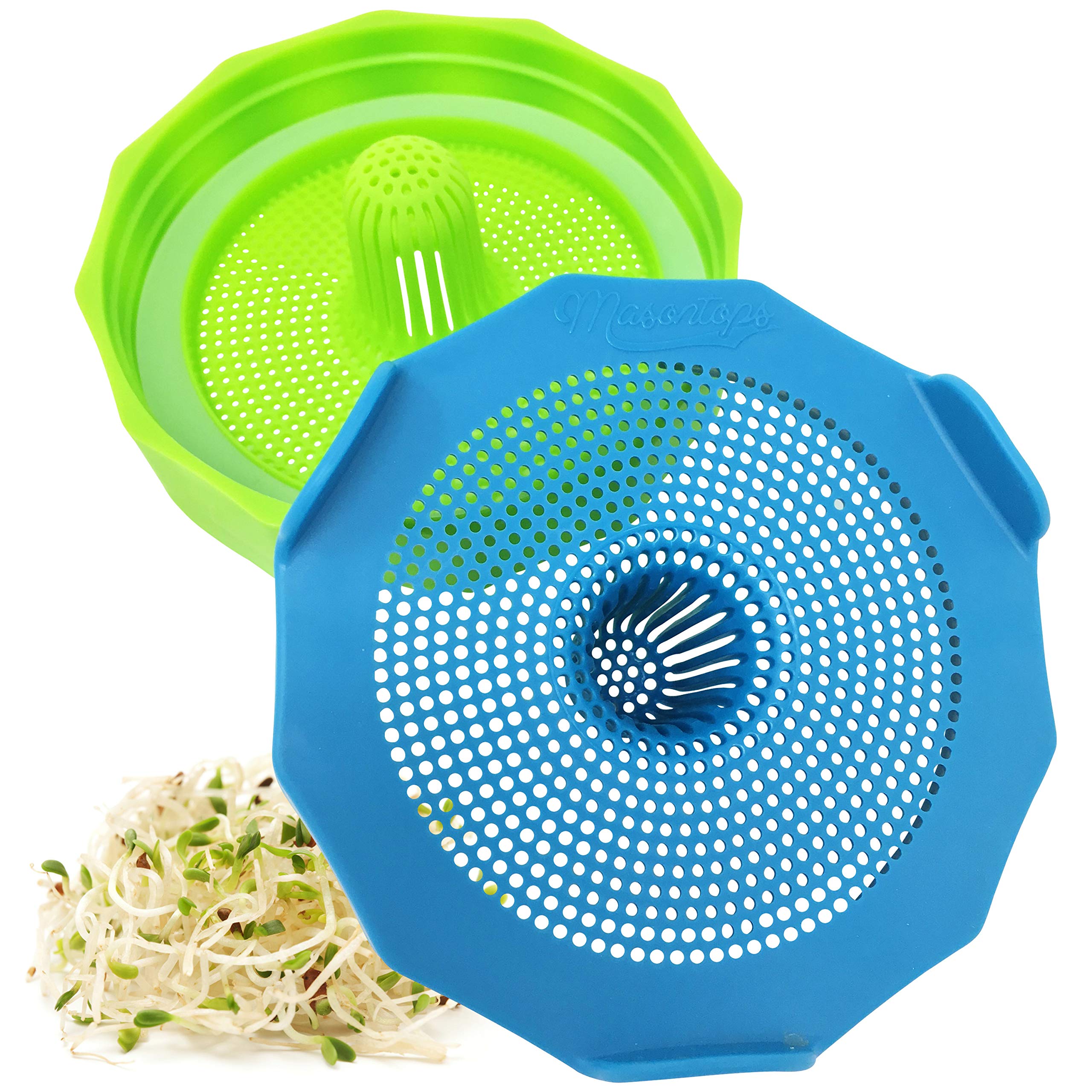 Masontops Bean Screen Mason Jar Sprouting Lids