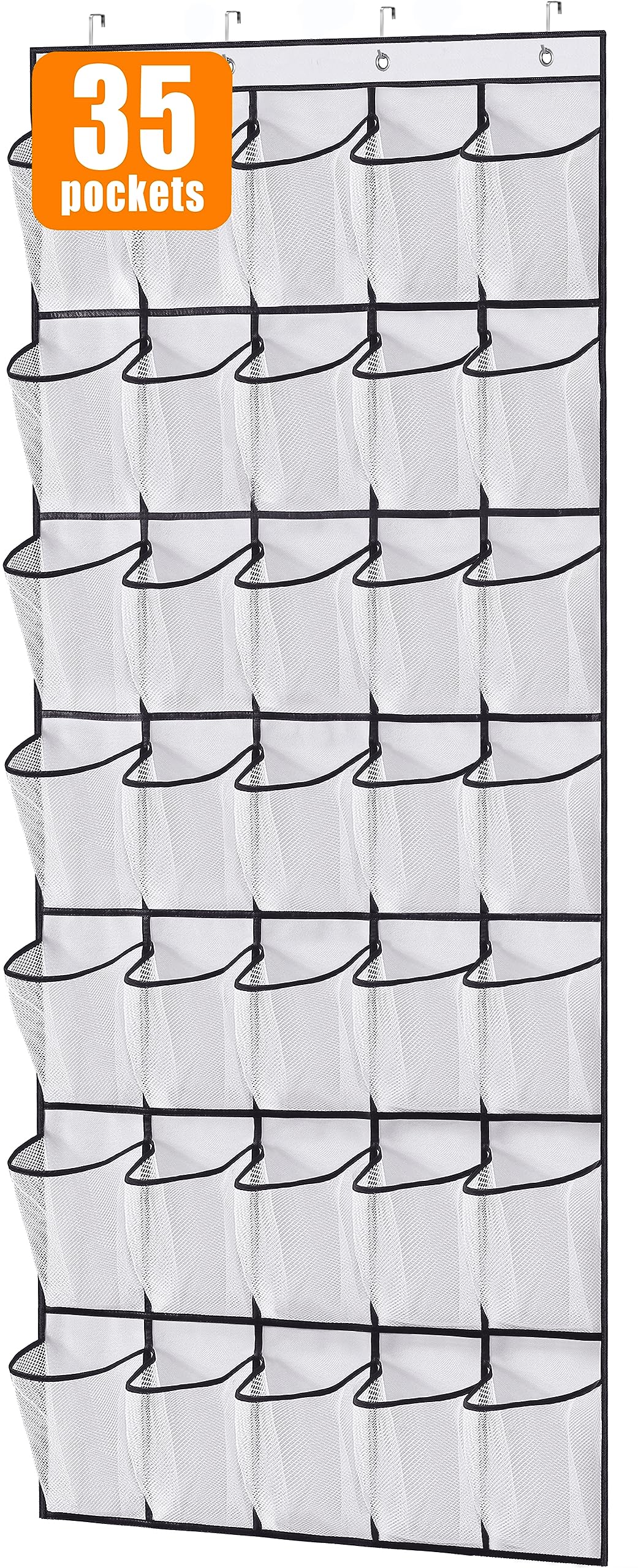 MISSLO 35-Pocket Oxford Fabric Over-the-Door Organizer