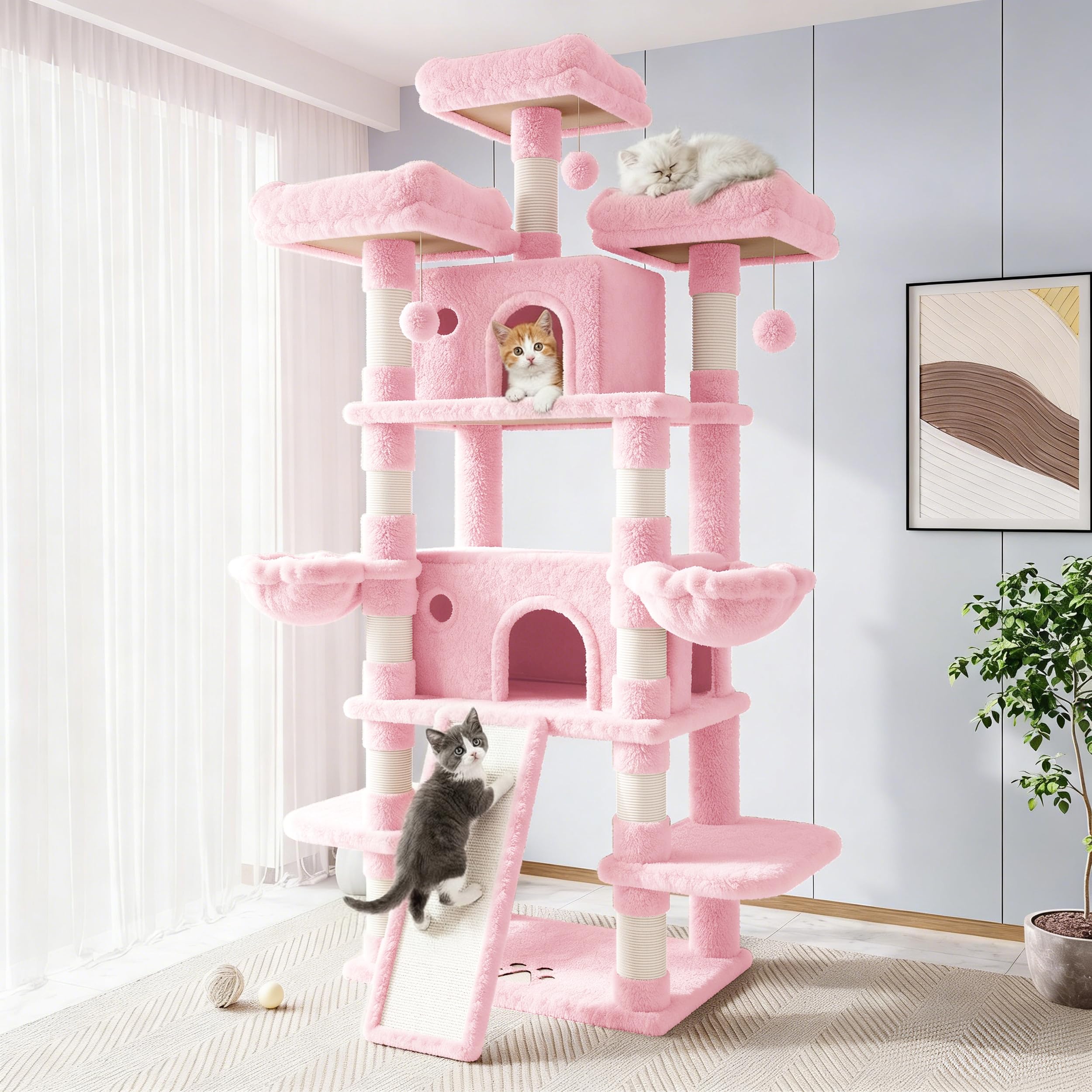 Allewie 82in XXL Cat Tree