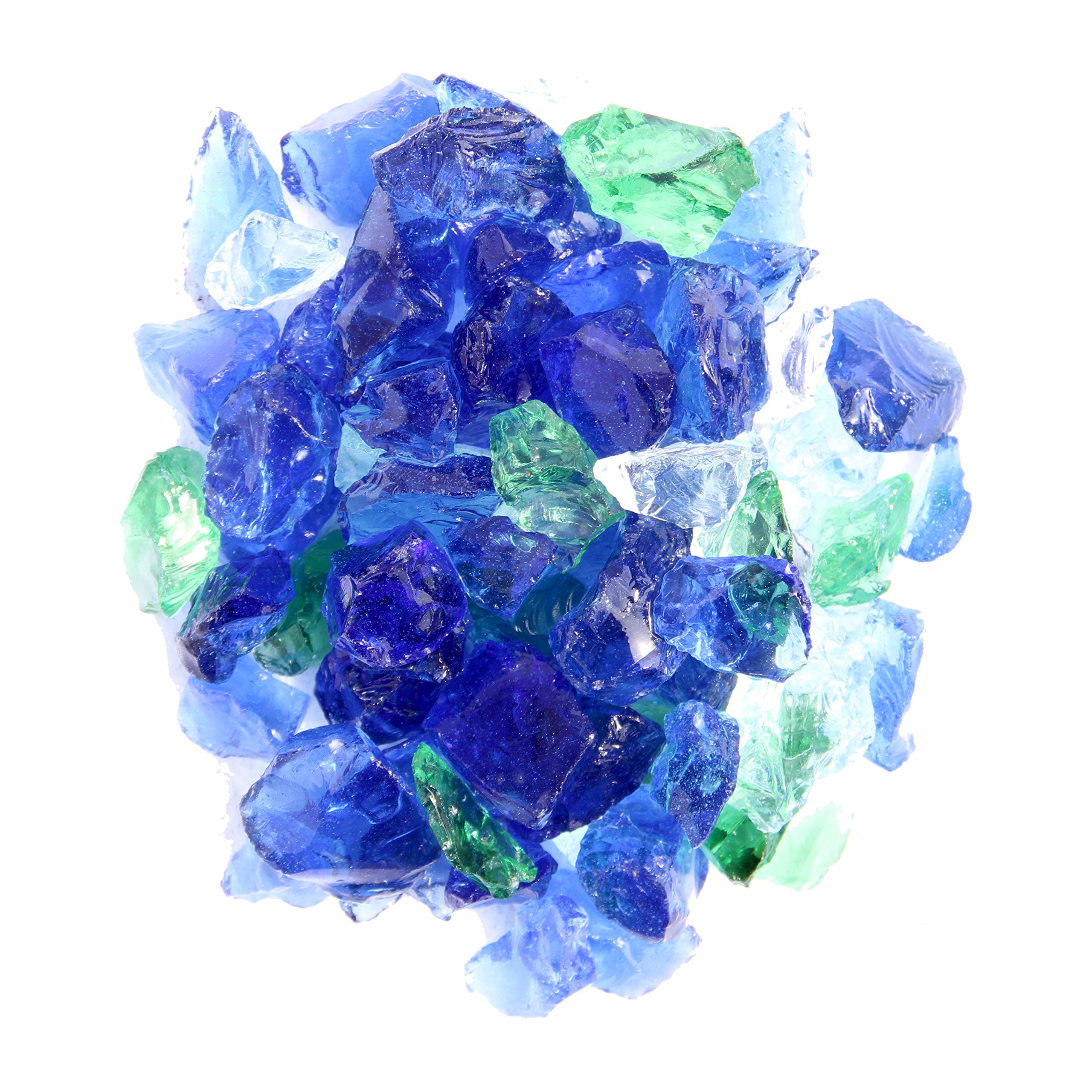 Hiland Recycled Fire Glass Pacific Blend