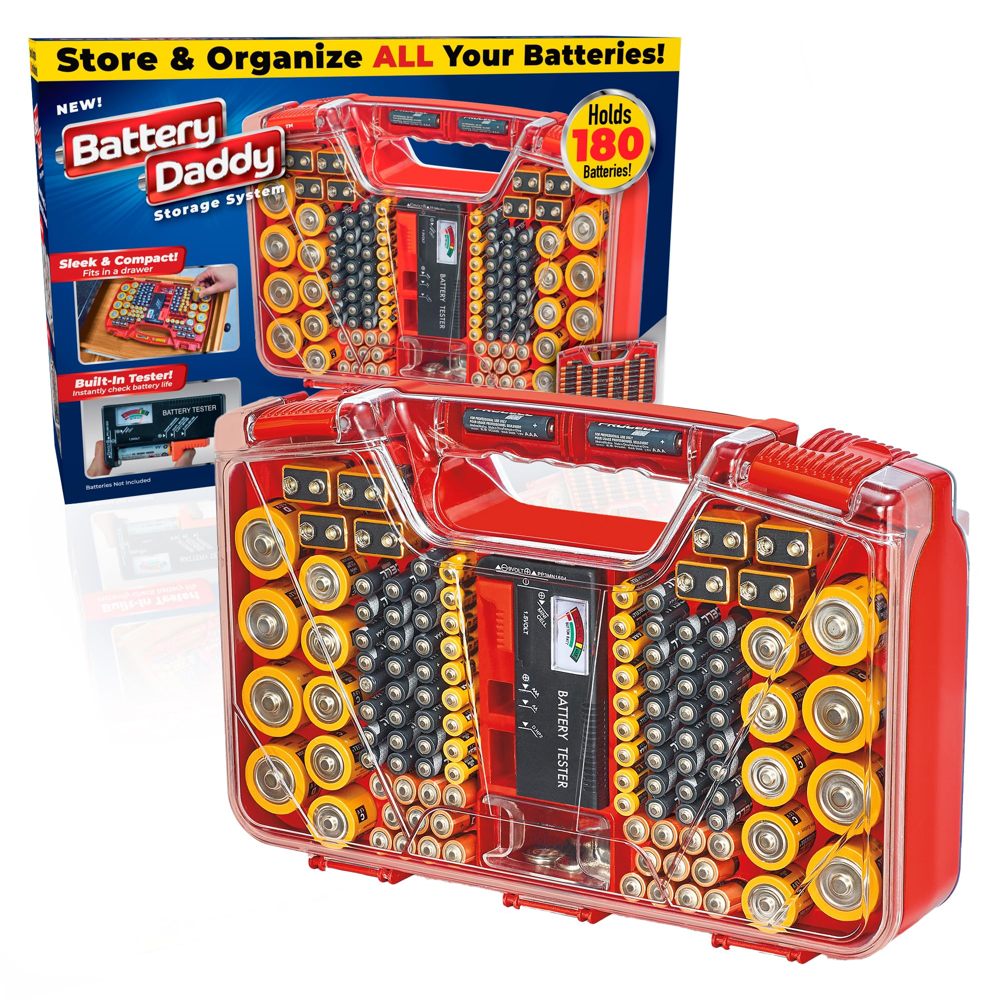 Ontel Battery Daddy Organizer