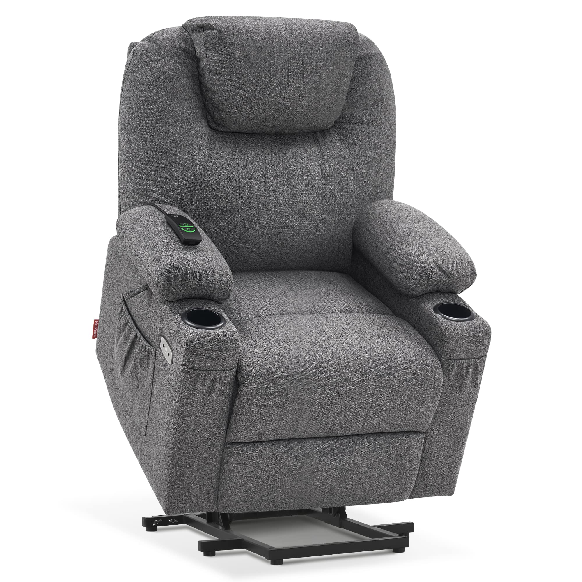 MCombo Petite Power Lift Recliner with Heat & Massage