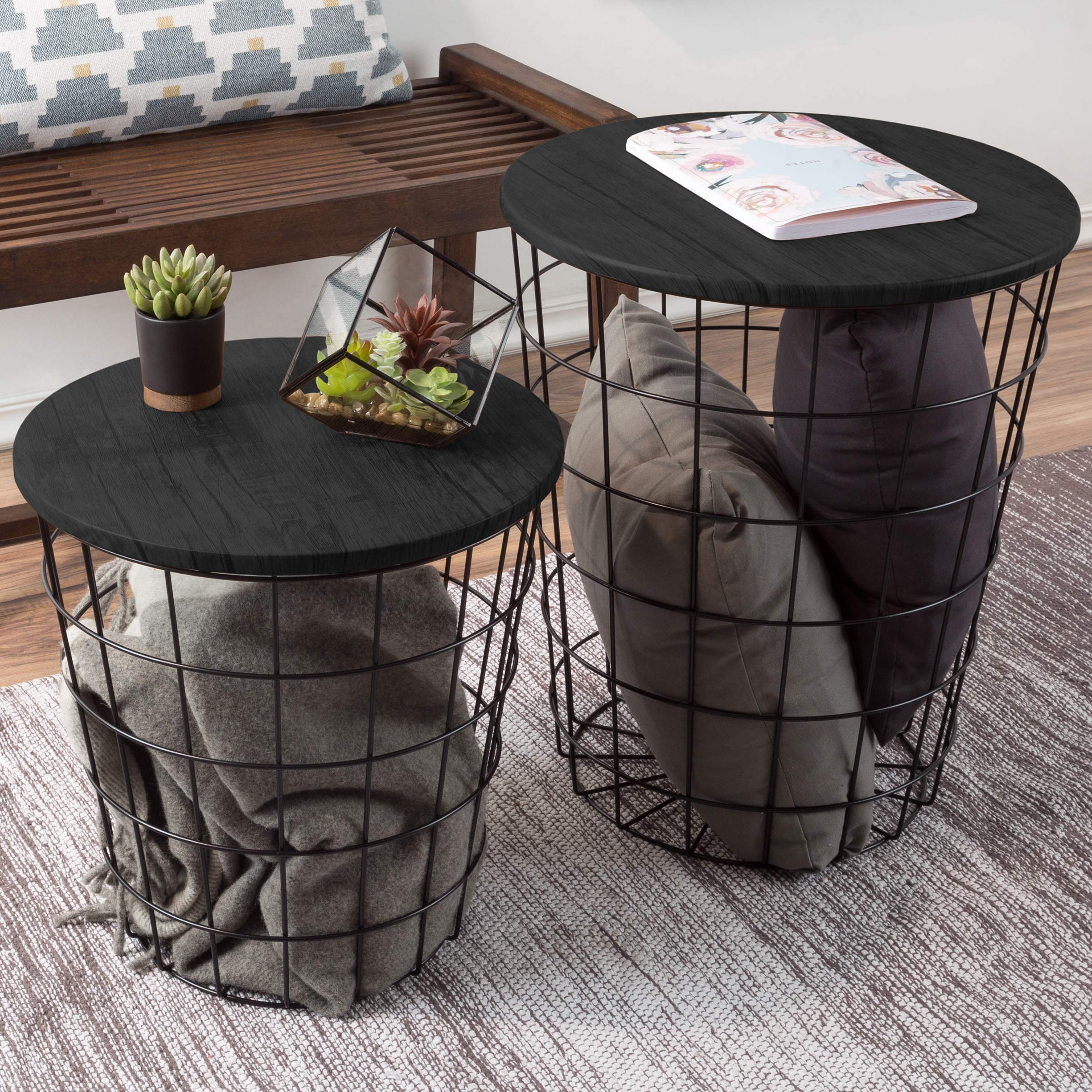 Lavish Home Nesting Storage Tables