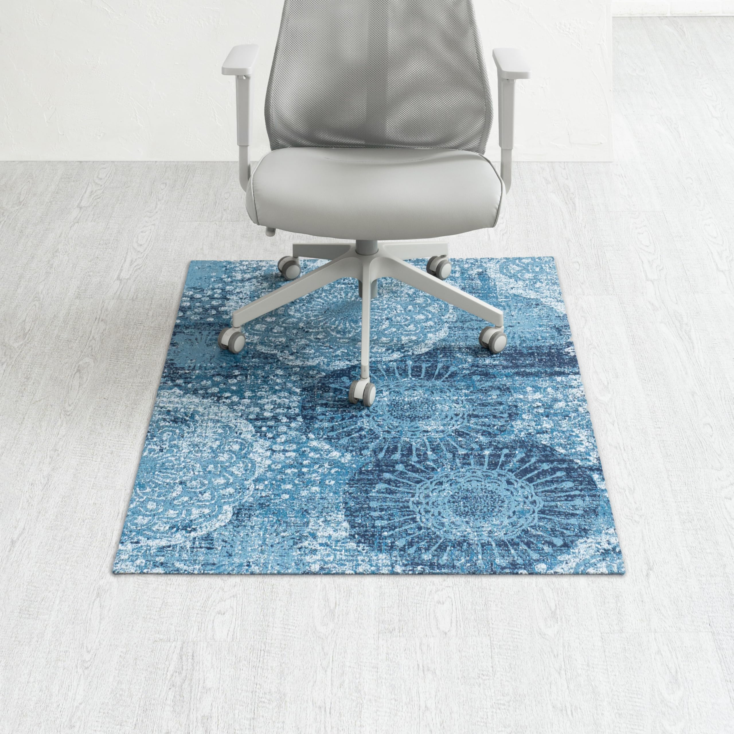 Anji Mountain Rug'd Office Chair Mat for Carpet & Hardwood, 36" x 48" Maldives