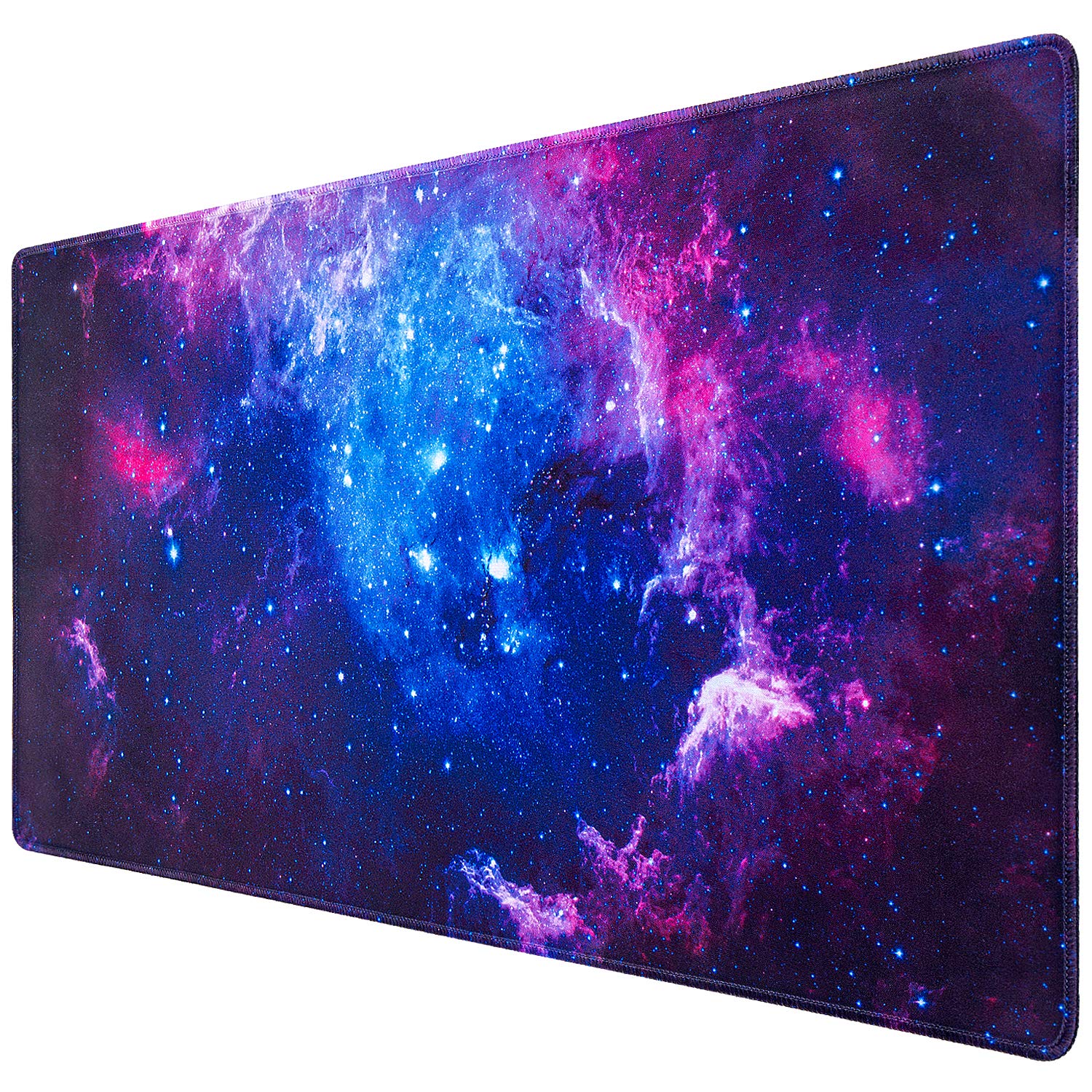 Canjoy Gaming Mouse Pad, Blue Galaxy Large Extended Mousepad