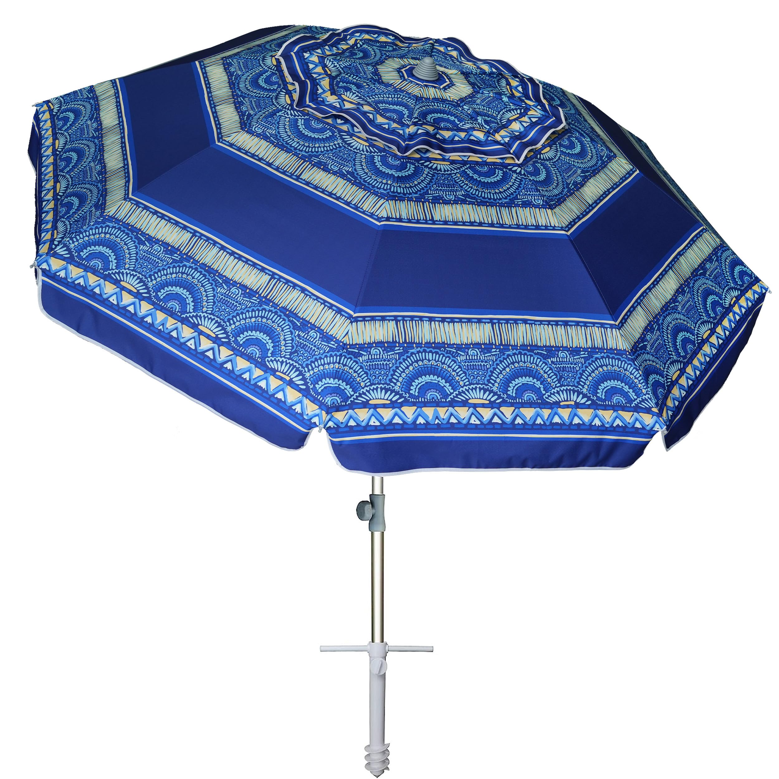 AMMSUN 7ft Beach Umbrella