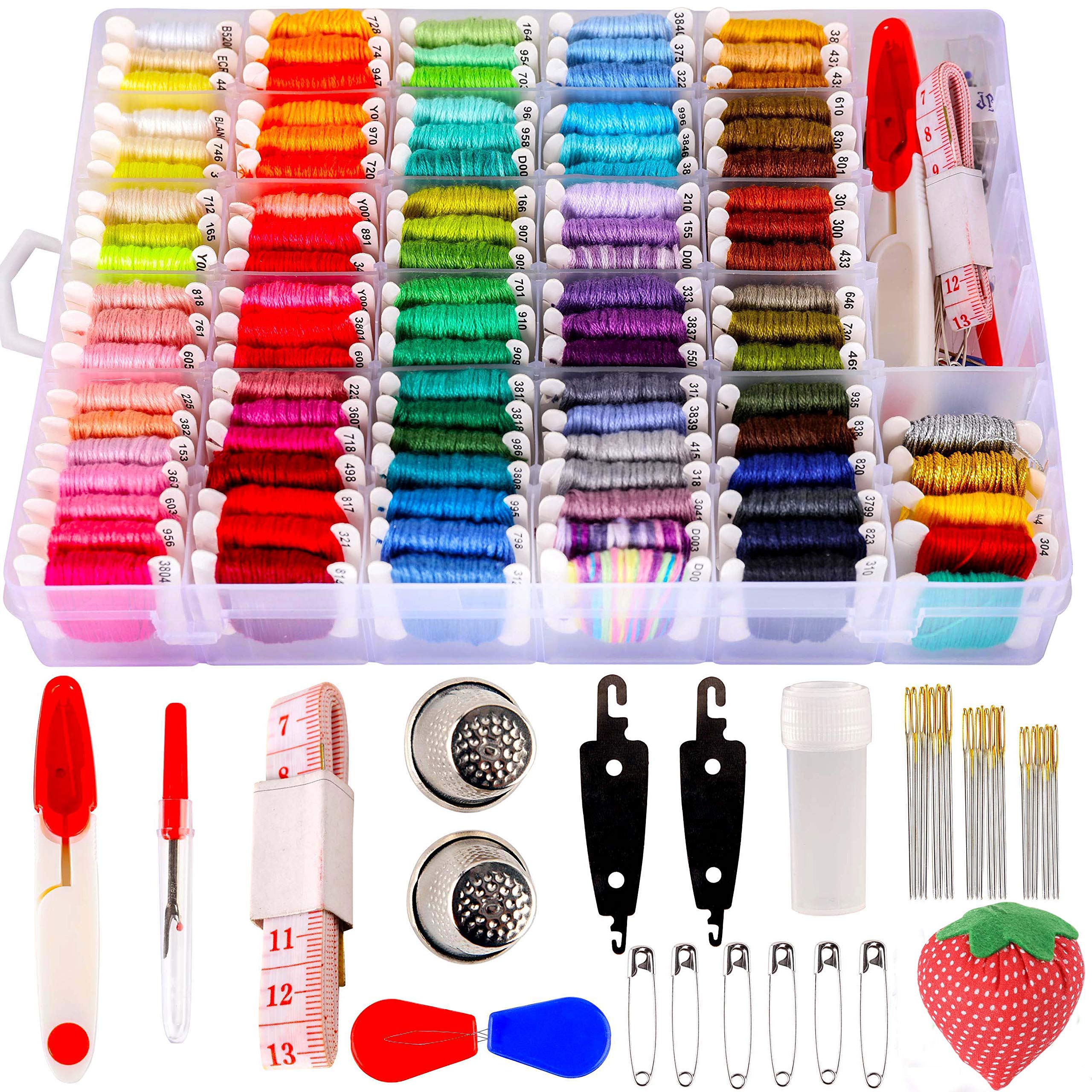 Embroidery Floss Kit (100 Colors)