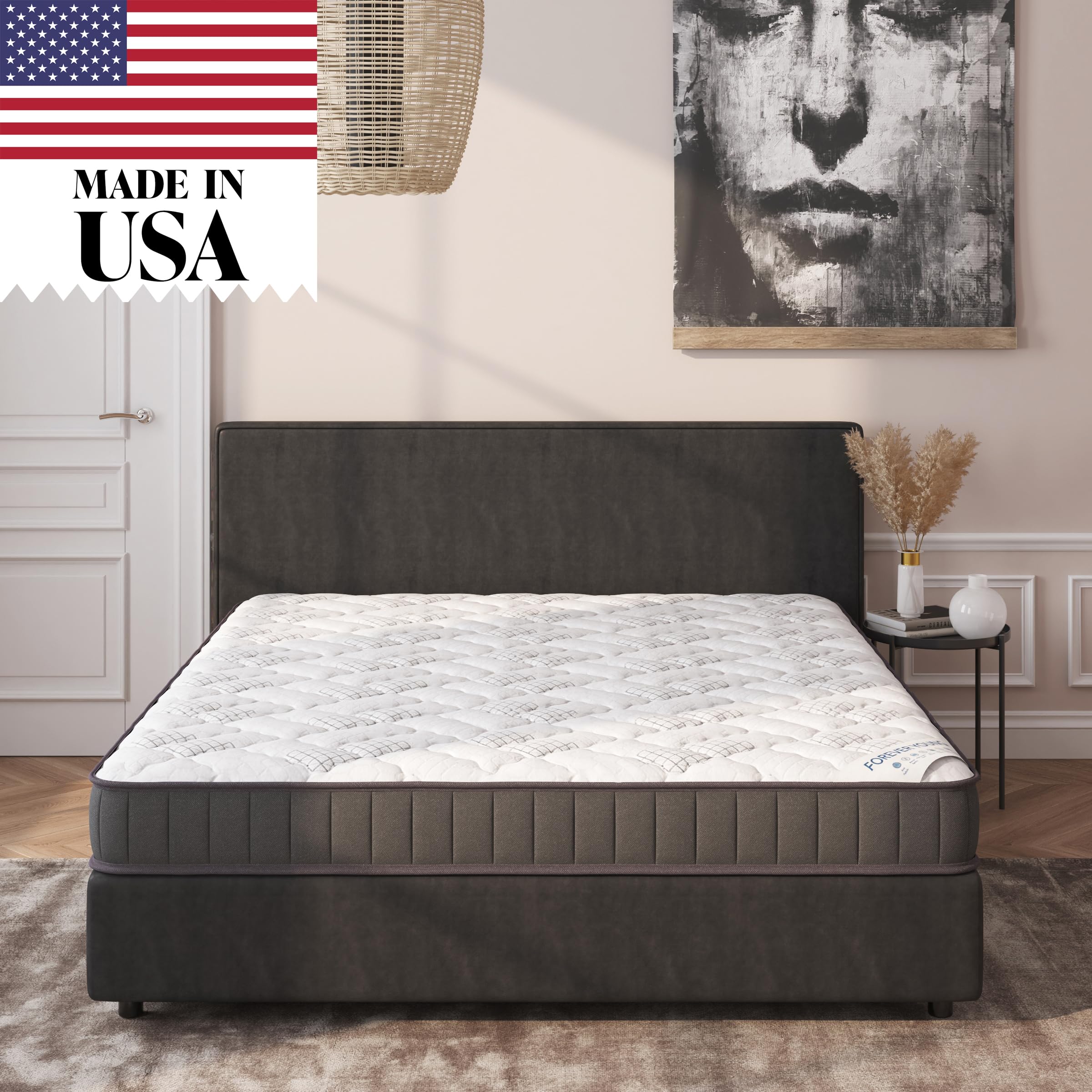 Ottomanson 9-inch Firm Hybrid Mattress