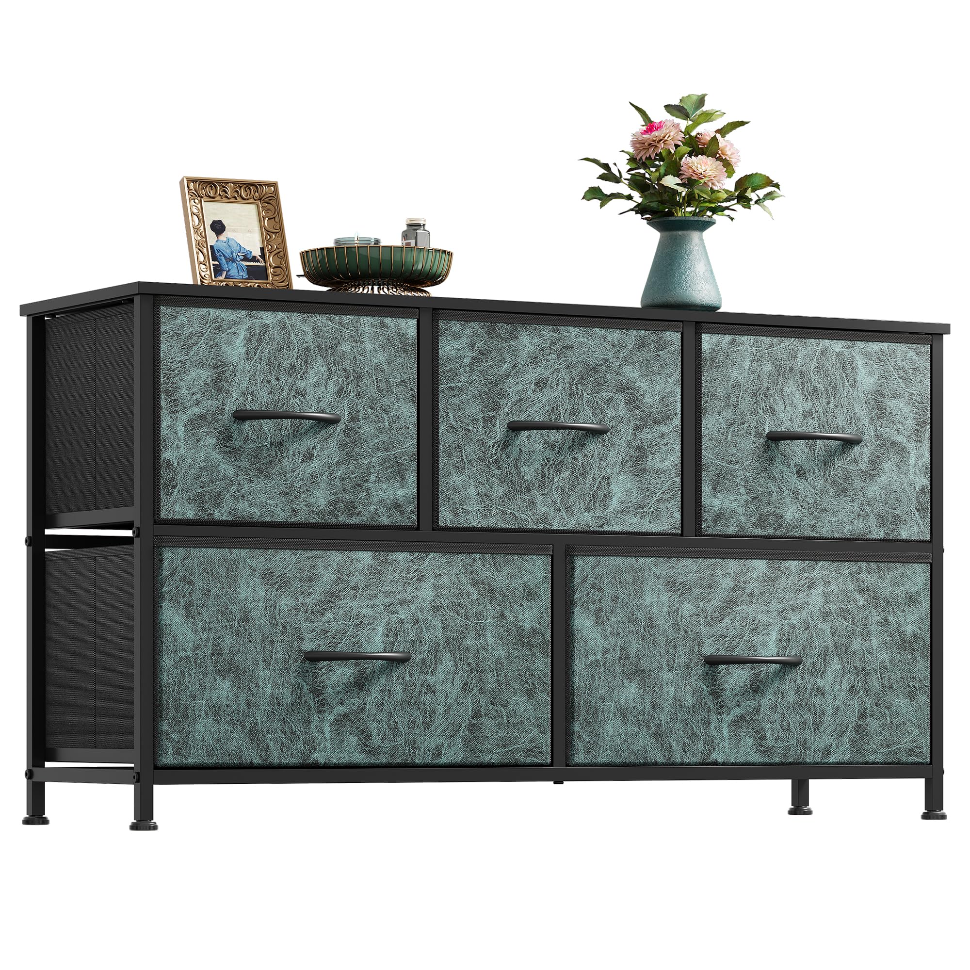 WLIVE 5-Drawer Fabric Dresser