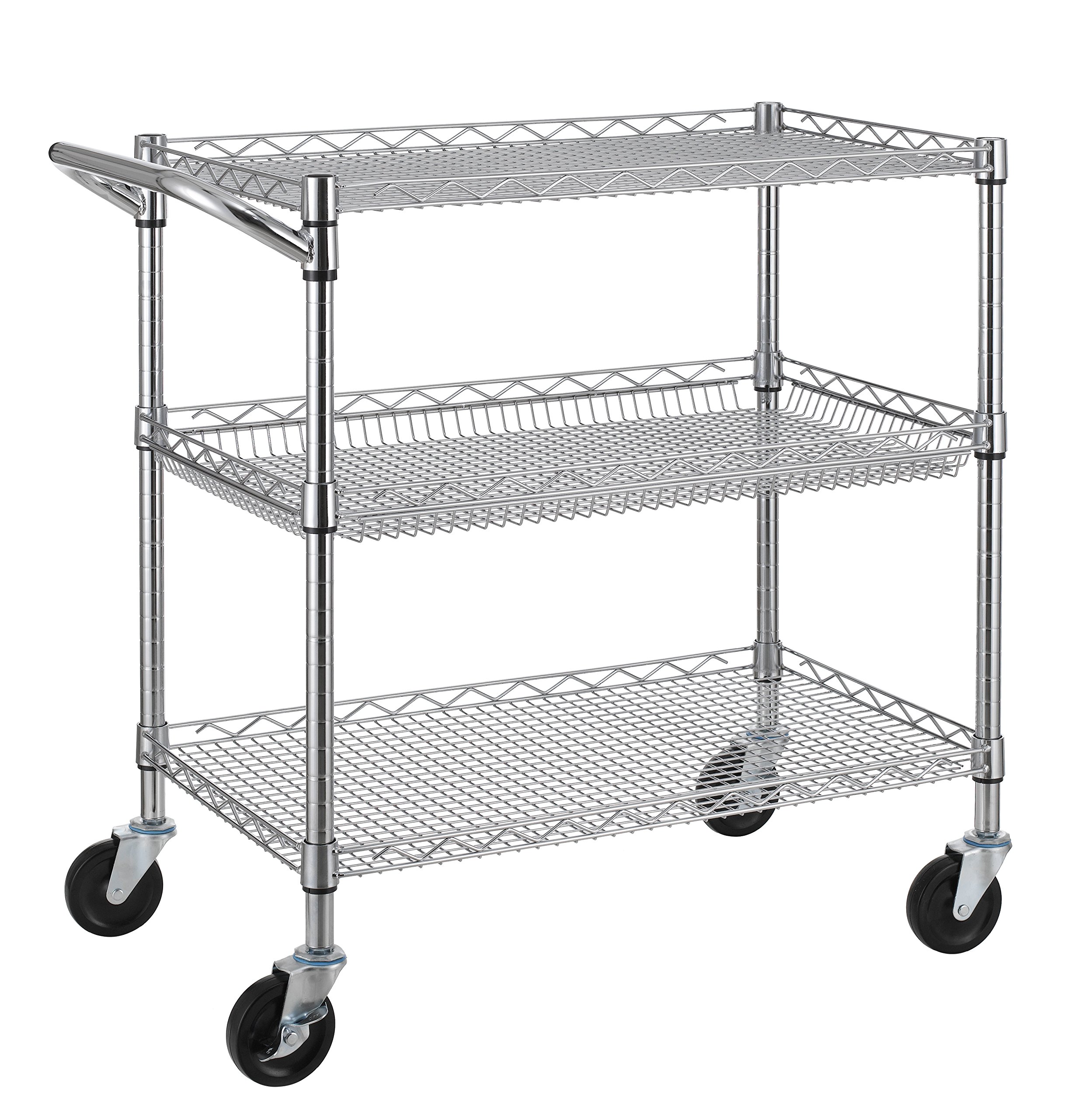 Finnhomy 3-Tier Heavy Duty Utility Cart