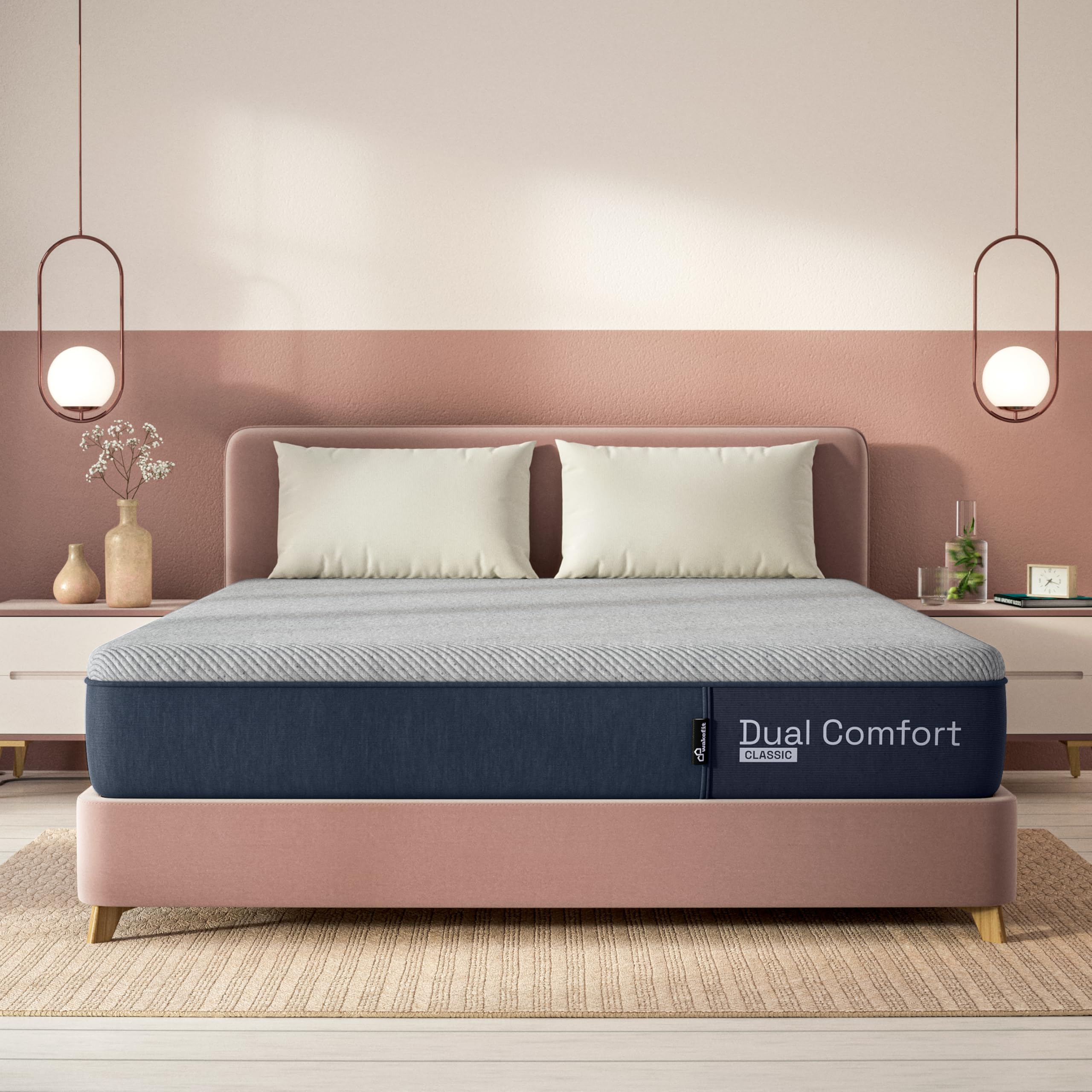 Wakefit Queen Mattress with Natural Latex, Medium Firm & Soft (Dual-Sided)