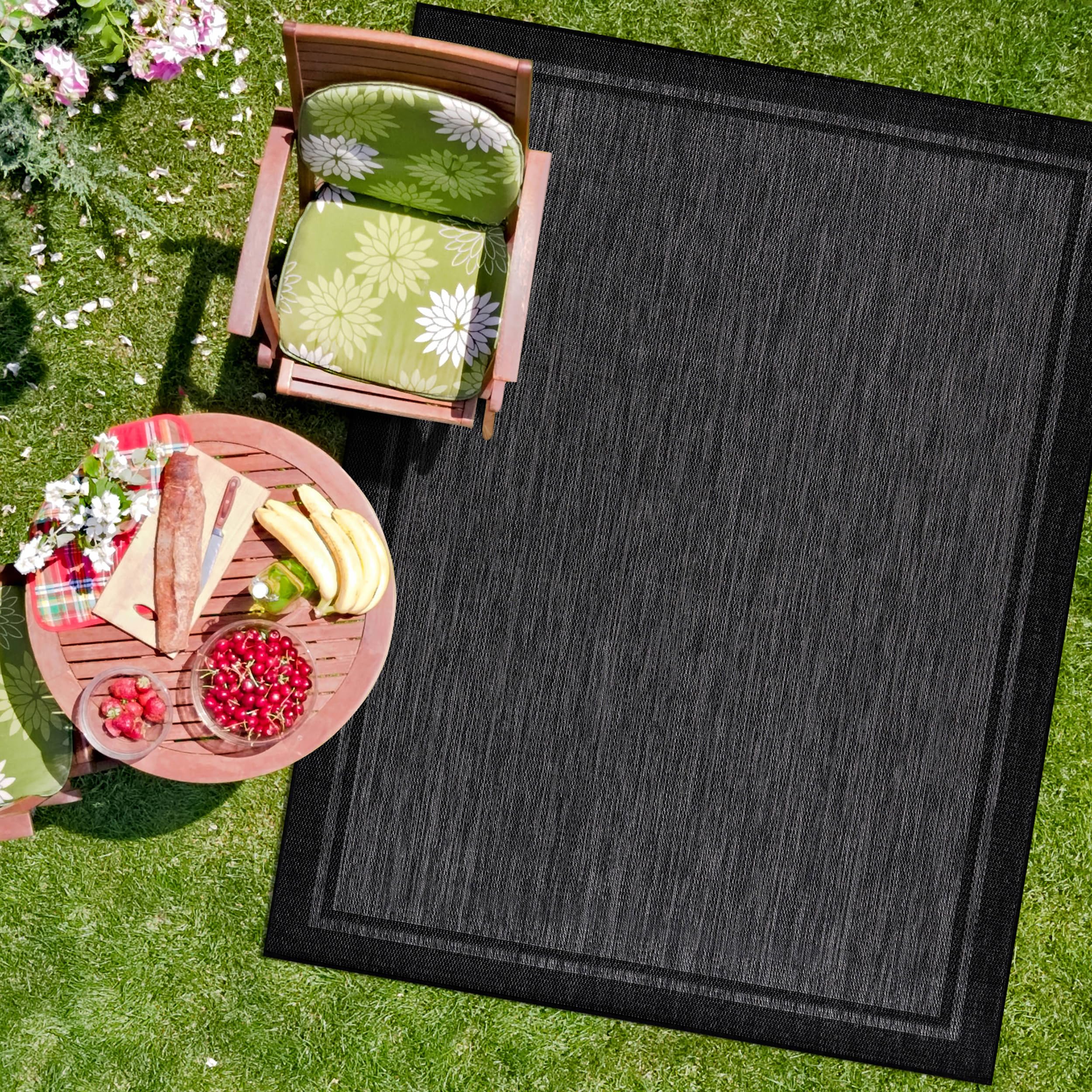 CAMILSON Bordered Outdoor Rug