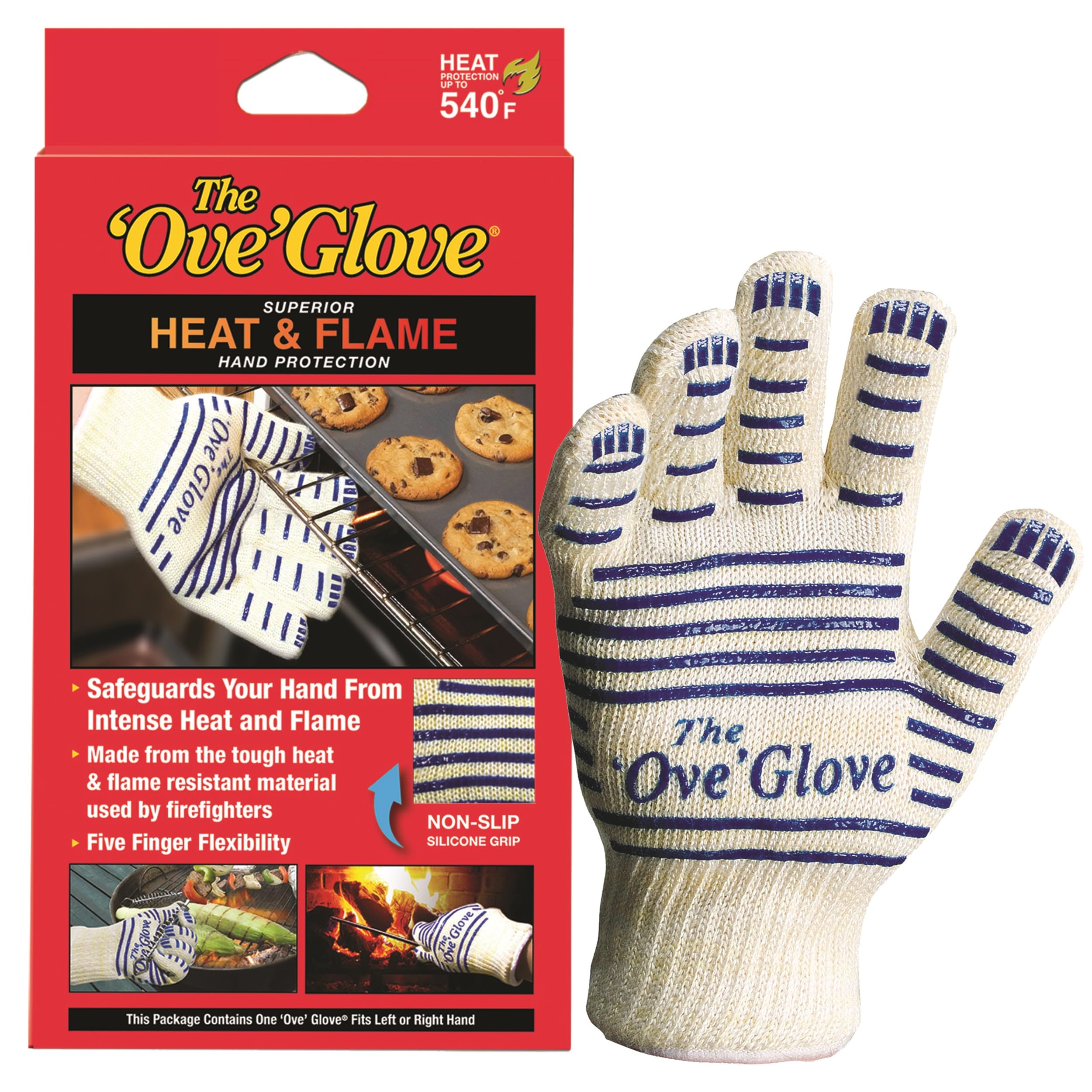 The Ove Glove - Superior Heat & Flame Hand Protection (1 Mitt)