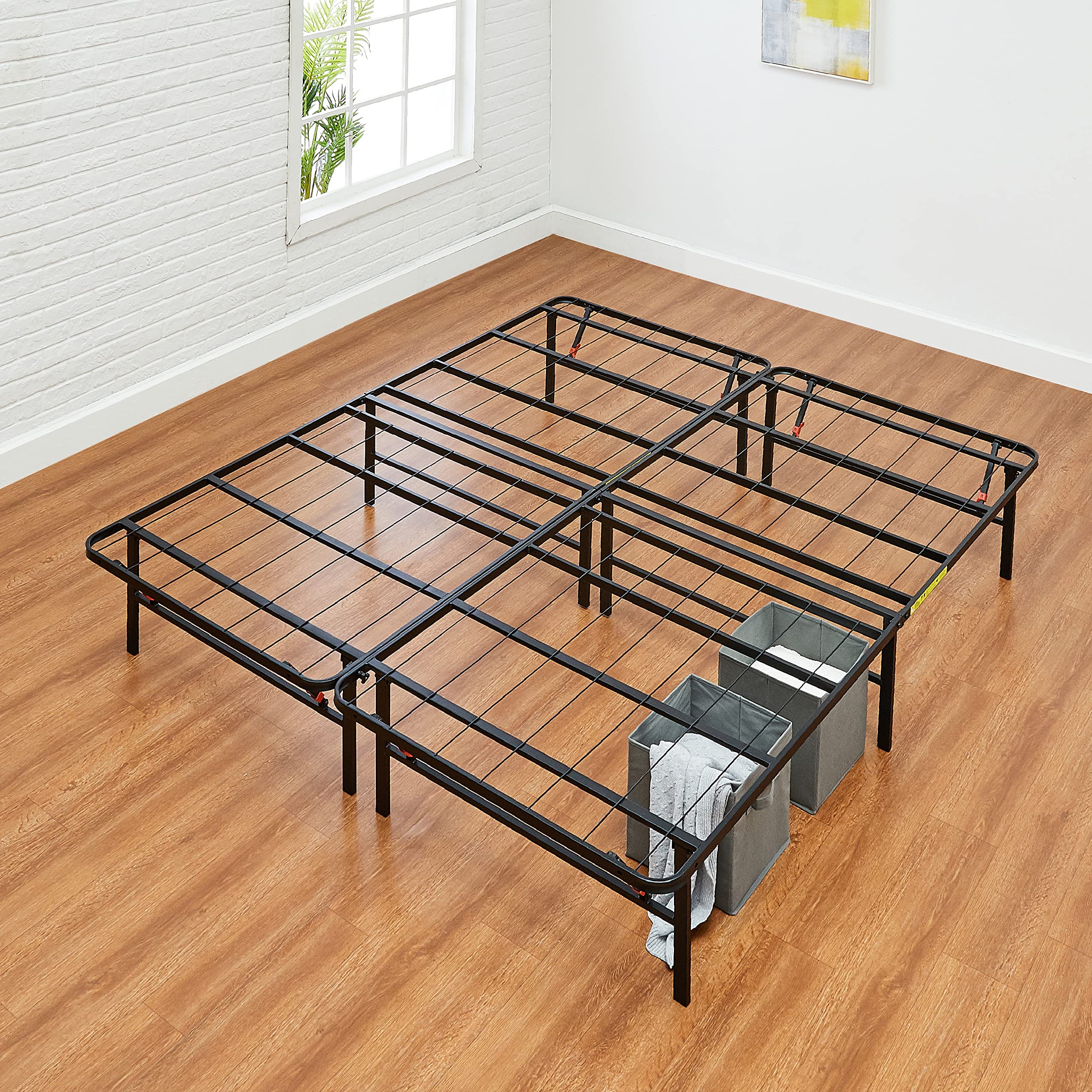 Amazon Basics Foldable Metal Bed Frame (Queen)